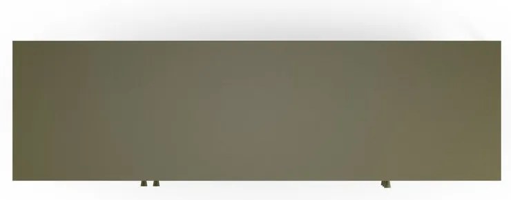 Cassettiera verde in metallo 140x90x40 cm Fayna – Marckeric