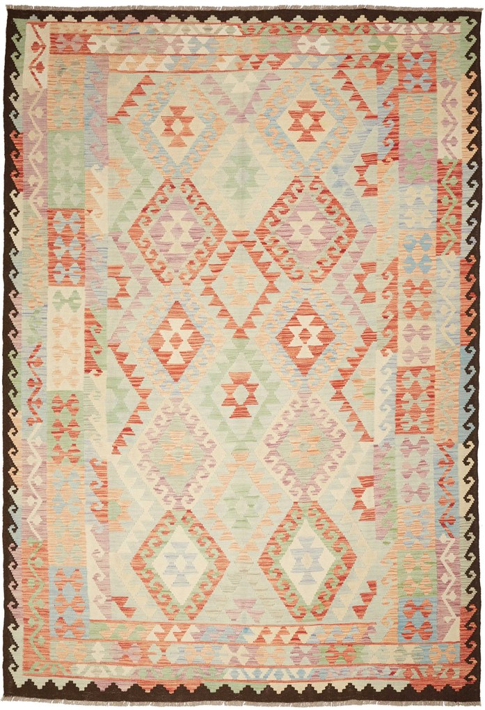 Kilim Tappeto 300x210 (Pakistan) Tessuto A Mano