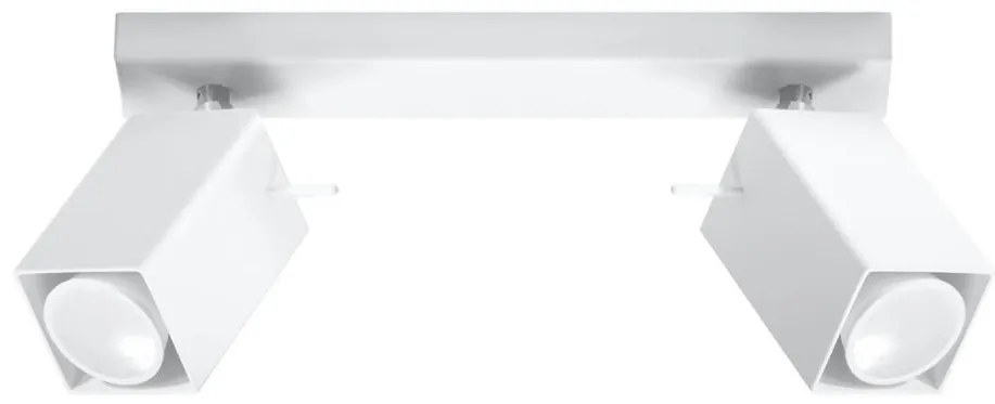 Faretto MERIDA 2 2xGU10/40W/230V bianco