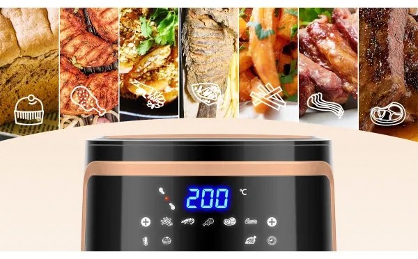 Aigostar - Friggitrice a d'aria 7l 1900W/230V