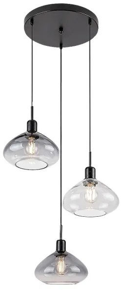 Rabalux 72023 - Lampadario a cavo DVORA 3xE27/40W/230V