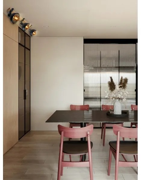 Faretto 3xE27/40W/230V nero