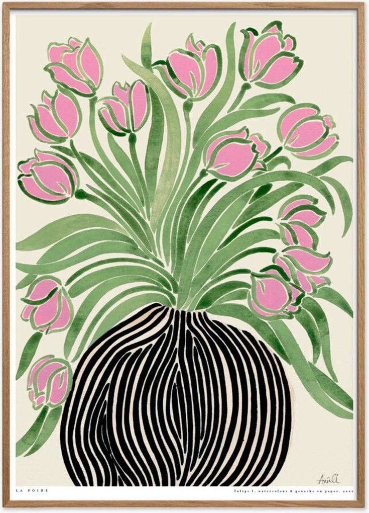 Stampa digitale incorniciata Tulips 1
