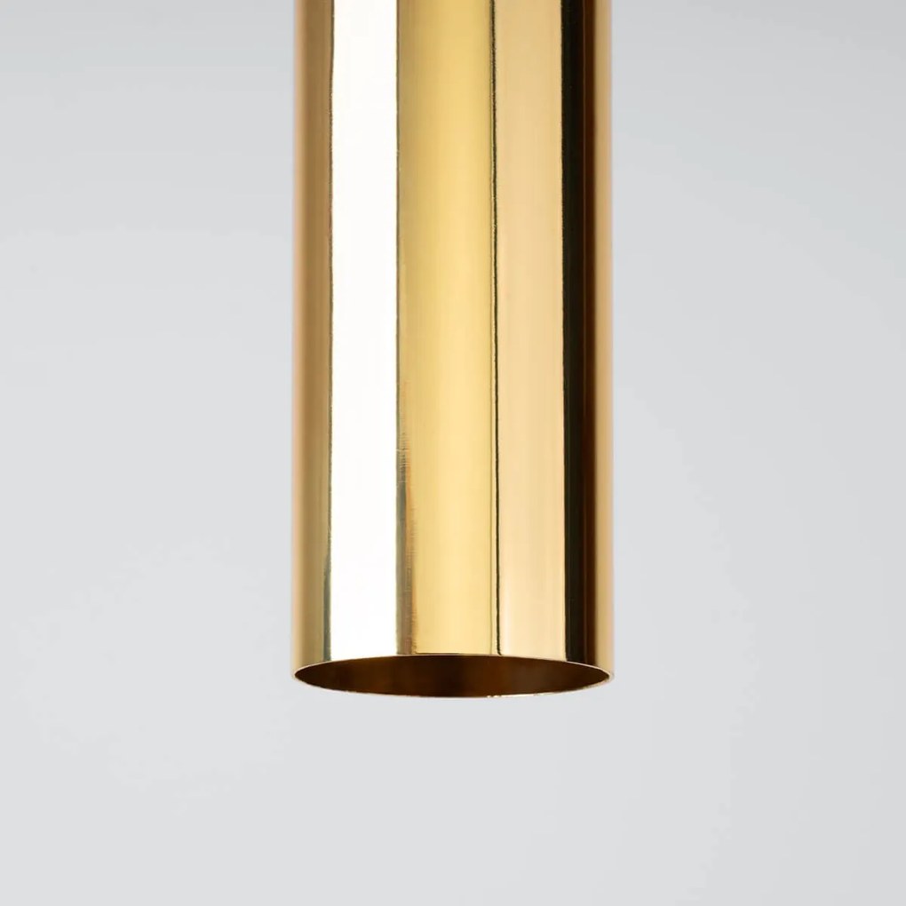 Lampada da soffitto GU10 in acciaio Oro LAGOS 30