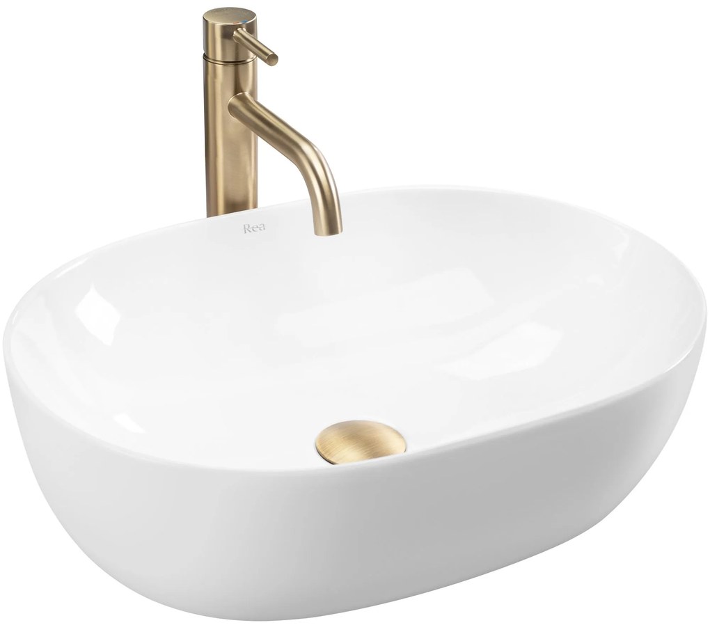 Lavabo da appoggio Rea Lisa