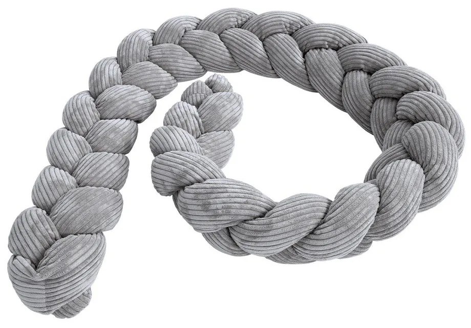 Paracolpi grigio in velluto a coste 300 cm – Meowbaby