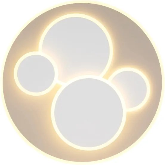 Globo 48475S - Plafoniera LED MONTY, 40W, 230V, 3000K, Ø 49 cm