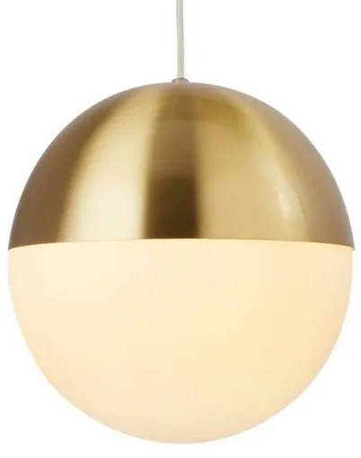 Searchlight 24181SB - Lampadario a sospensione con filo ENDOR 1xE27/40W/230V ottone