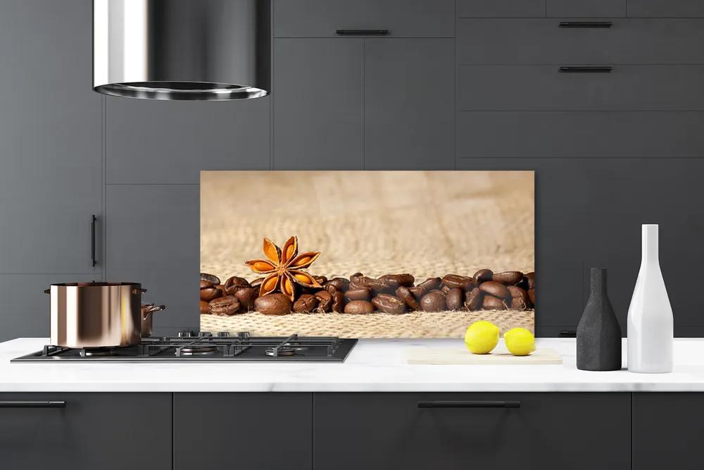 Rivestimento parete cucina Cucina in chicchi di caffè 100x50 cm