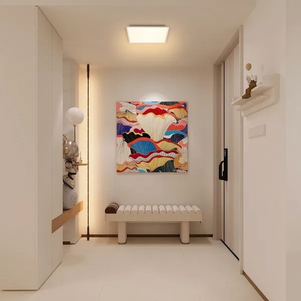 Brilagi - Luce LED dimmerabile SLIMFRAME LED/25W/230V 30x30 cm bianco + +TC