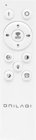Brilagi - Plafoniera LED dimmerabile MODERN LED/64W/230V 3000-6000K + telecomando
