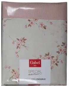 Lenzuola matrimoniali e singole Gabel Venere in cotone Rosa Singolo