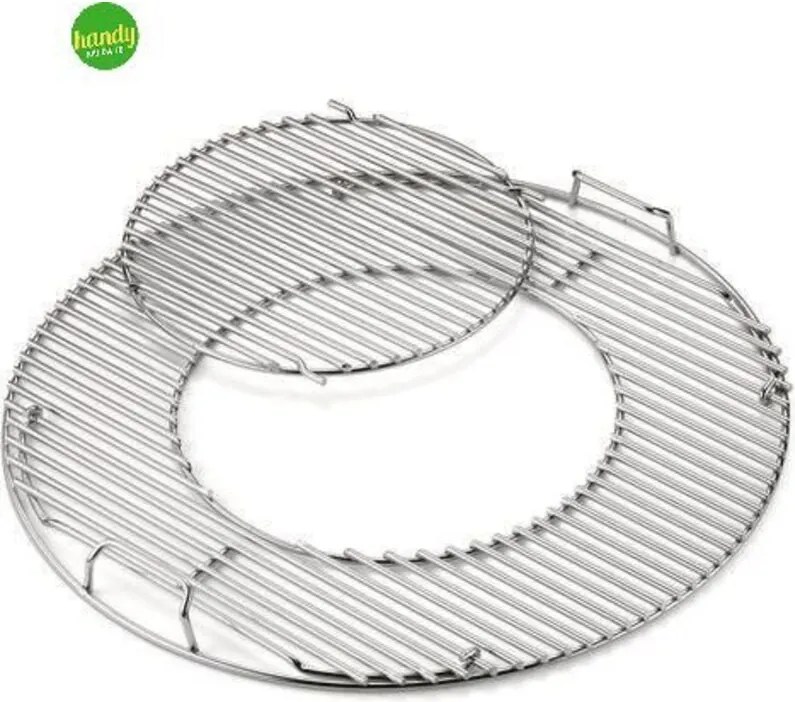 Graticola di cottura gourmet Weber in acciaio placcato - diametro 57CM. - 8835