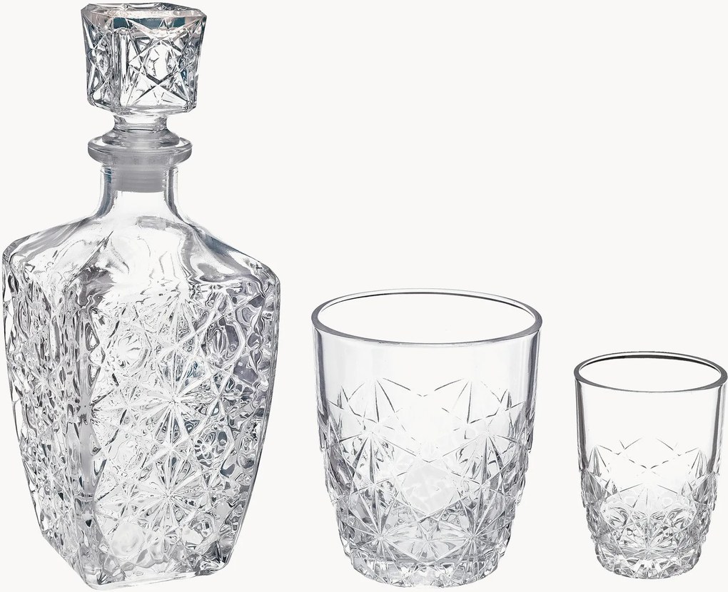Set decanter e bicchieri da whisky Dedalo 7 pz