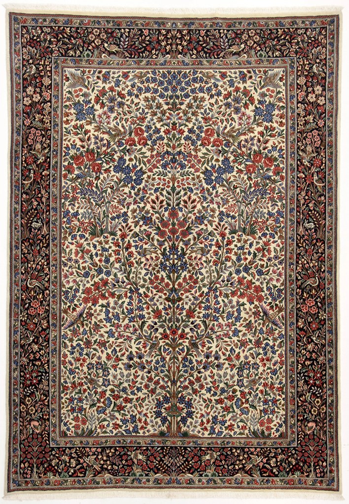 Kerman Tappeto persiano 180x260 (Iran) Annodato A Mano