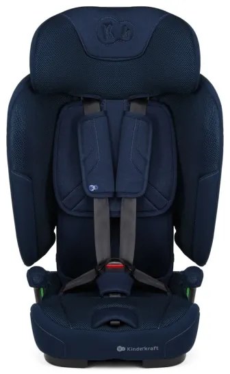 KINDERKRAFT - Seggiolino auto FIX2GO i-Size per bambini da 76 a 150 cm, blu