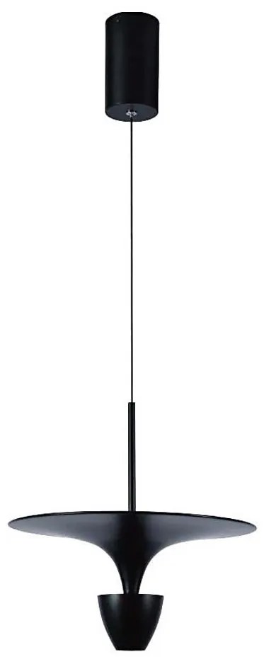 Lampadario LED a sospensione con filo LED/9W/230V 3000K nero