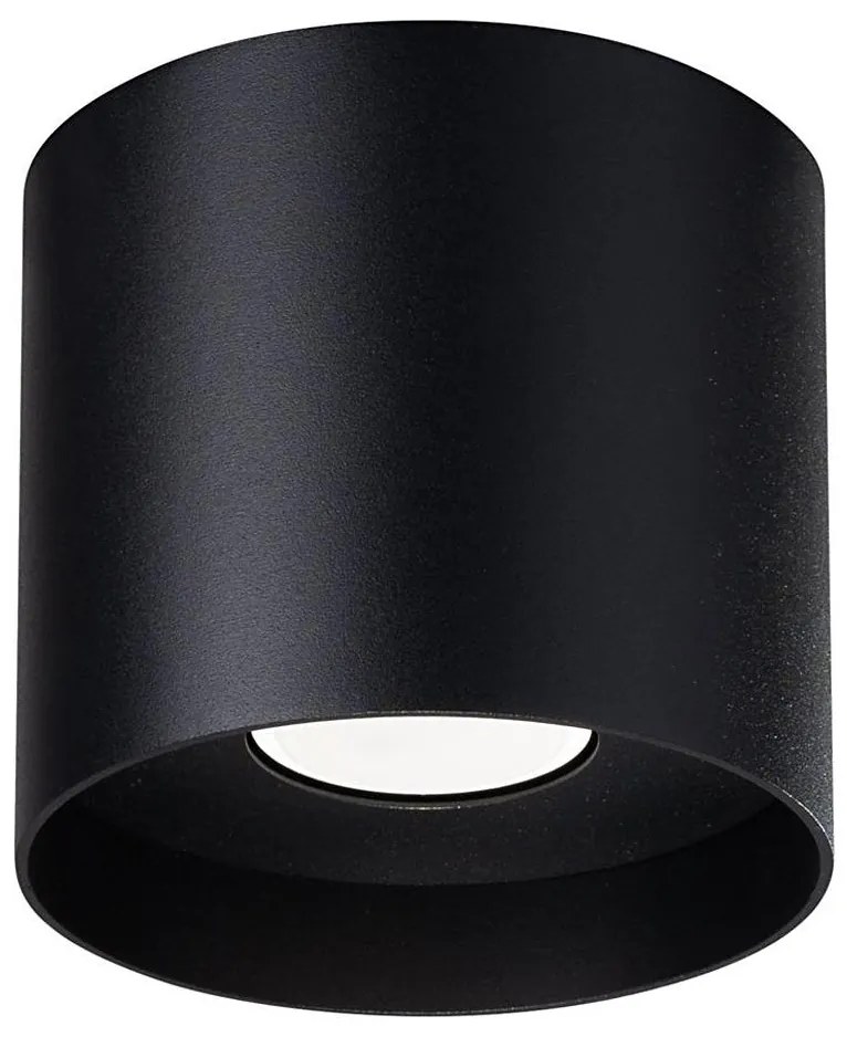 Sollux SL.1281 - Faretto MIKA 1xGU10/10W/230V nero