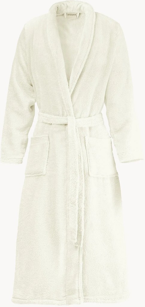 Accappatoio unisex in cotone con collo sciallato Cocoon