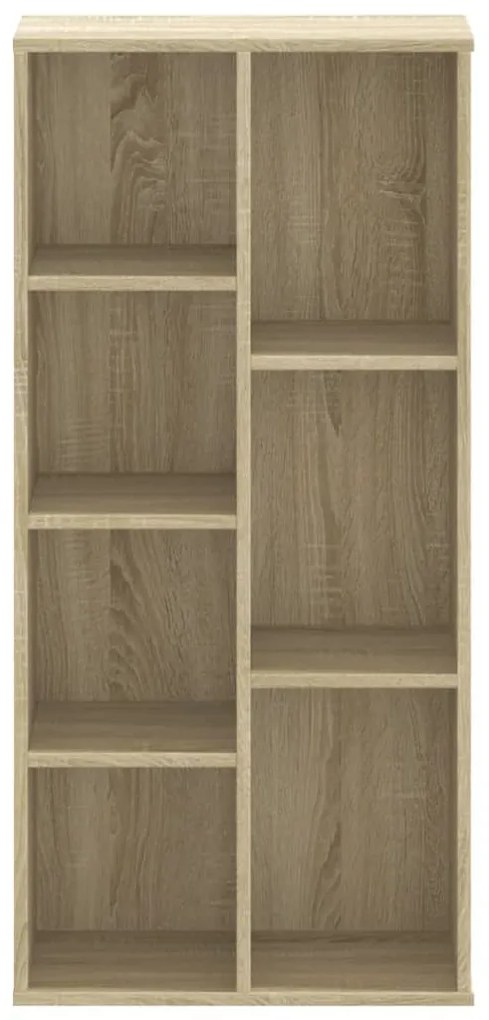 Libreria rovere sonoma 50x25x105 cm in legno multistrato