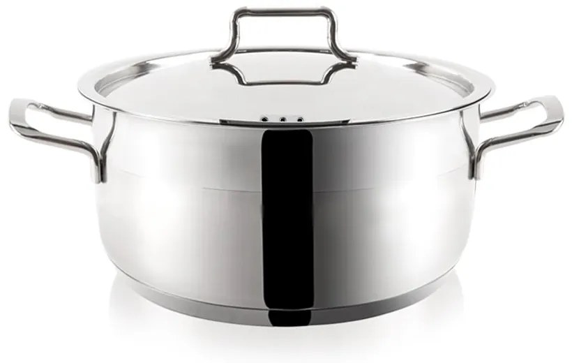Casseruola in acciaio inox con coperchio Anett, 1,9 l - Orion
