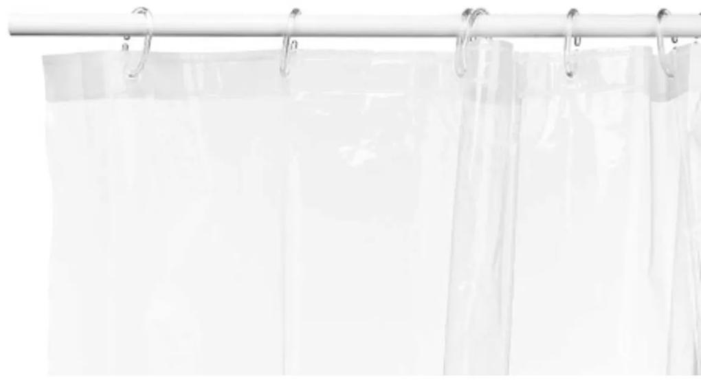 Tenda da Doccia Trasparente Polietilene EVA 180 x 180 cm (12 Unità)