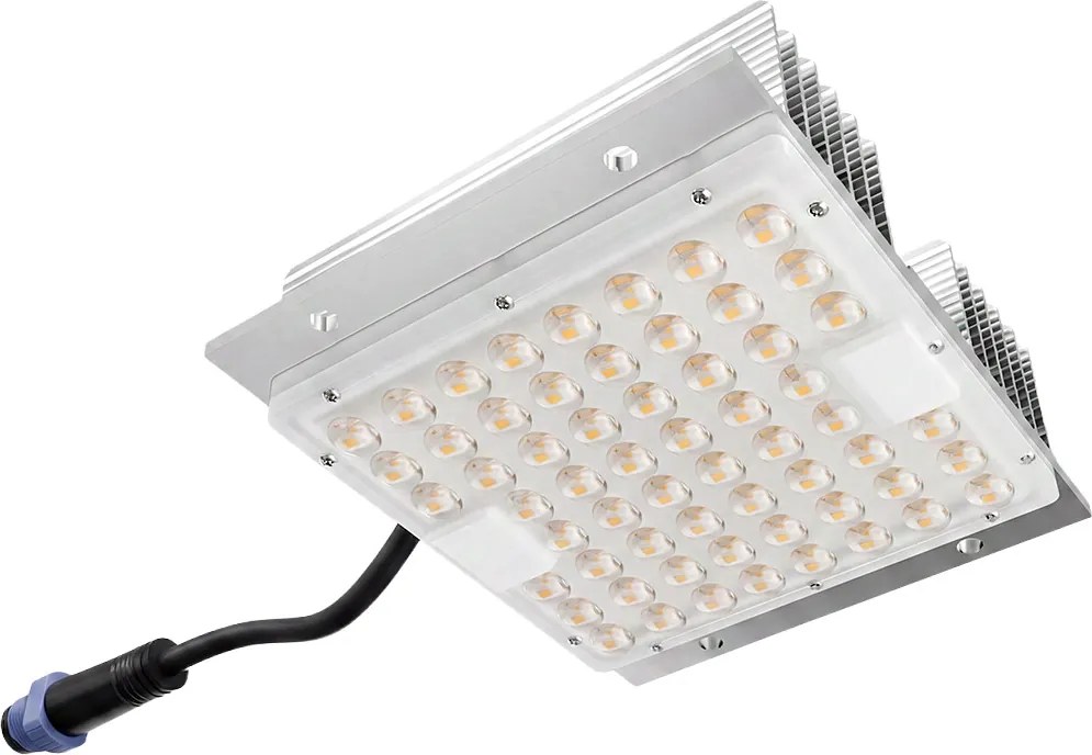 Modulo LED 65W IP66 Dimmerabile 1-10V con driver Philips Xitanium Colore Bianco Caldo 3.000K