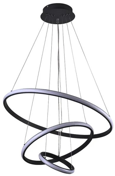 Brilagi - Lampadario LED dimmerabile a sospensione su cavo CIRCLE LED/90W/230V 3000-6500K + telecomando