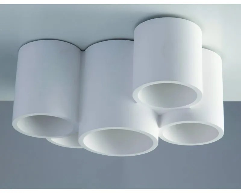 Plafoniera design Banjie 3 x GU10 bianco 29.6 cm INSPIRE