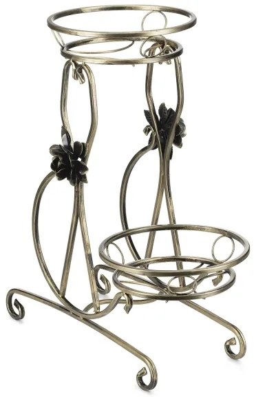 Portafiori 64x54 cm oro