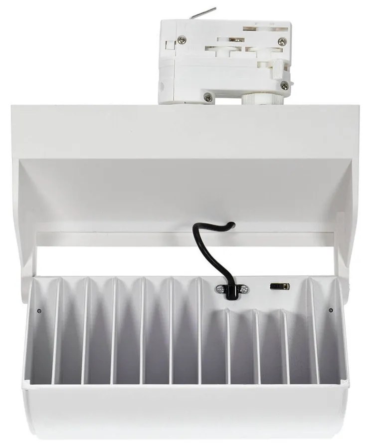 Faro Rettangolare 40W Dimmerabile Triac Binario Trifase 100° CCT Colore Bianco Variabile CCT