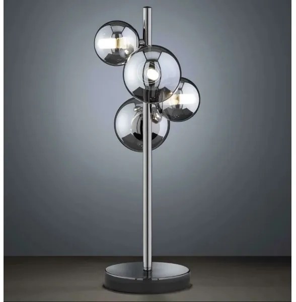 Wofi 8014.04.24.9000 - Lampada da tavolo LED 4xG9/3W/230V nero