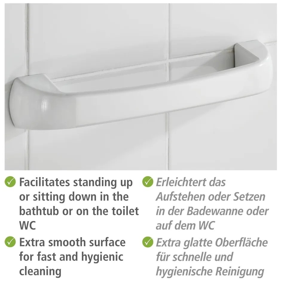 Maniglione da bagno in plastica montato a parete Pure - Wenko