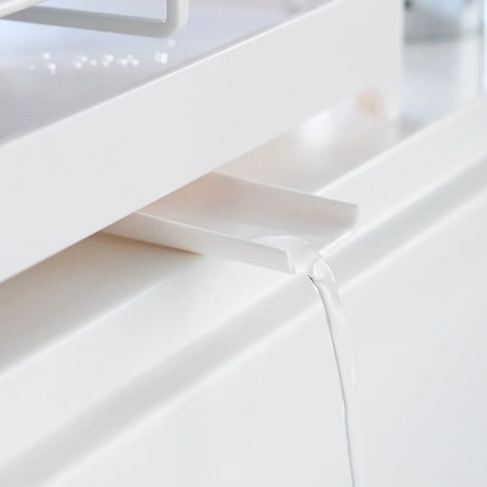 Scolavivande bianco a filo Tower - YAMAZAKI