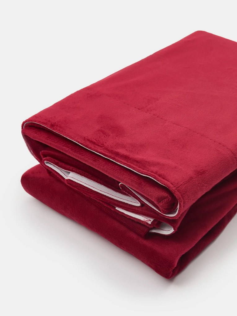 Sinsay - Tenda in velluto - rosso