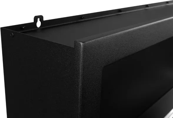 Camino a bioetanolo da incasso ad angolo biocamino angolare 90x45 cm SUTRI 90 DX