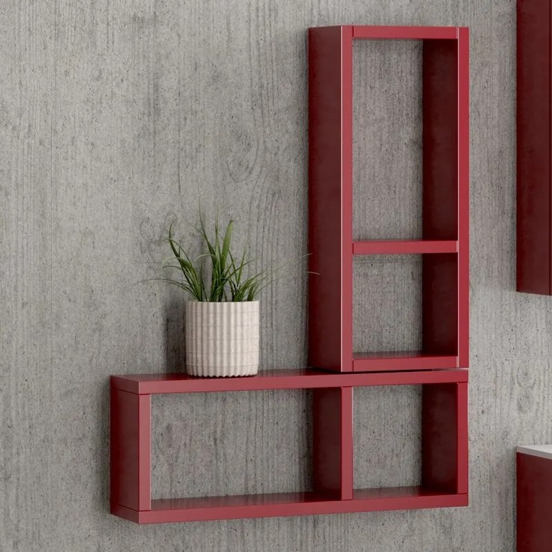 Pensile bagno aperto dimensioni 55x20x15cm con piano interno SP-45A - KAMALU