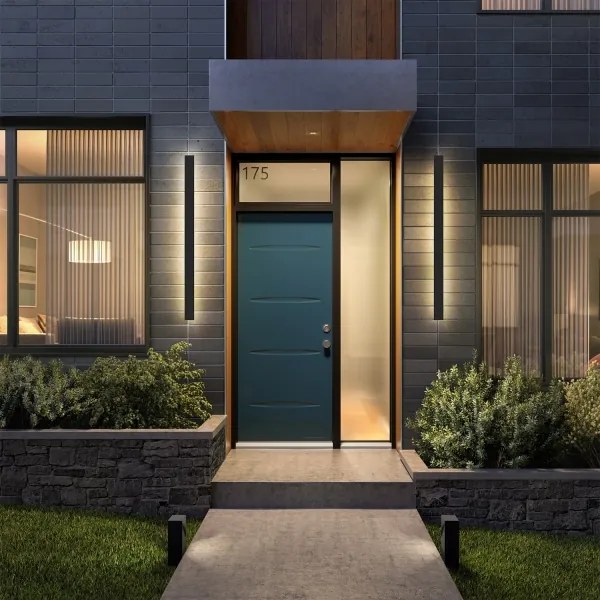 Brilagi - Applique da esterno LINEAR LED/22W/230V 3000K IP65 nera