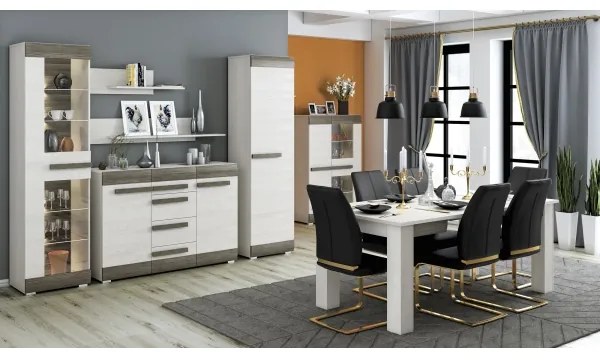 Mensola SARPA 23x92 cm bianco