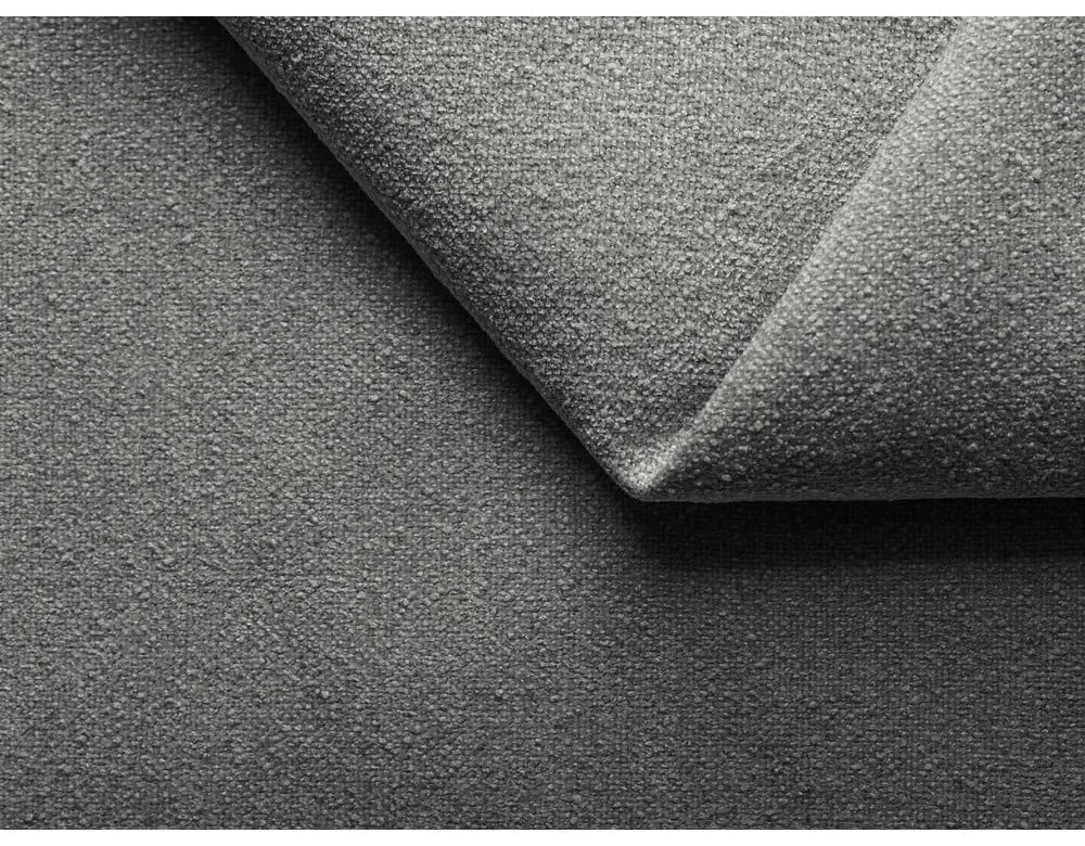 Letto boxspring grigio con contenitore 140x200 cm Palta – Makamii