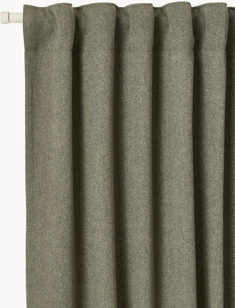 Set di 2 tende opache con multibanda Joan, varie misure