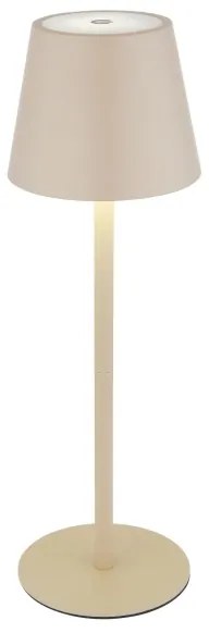 Globo 58488S - Lampada da esterno ricaricabile a LED dimmerabile con comando a sfioramento VANNIE 3W/5V IP54 1800 mAh