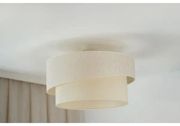 Brilagi - Lampadario a plafone SHINE 1xE27/15W/230V diametro 50 cm color crema
