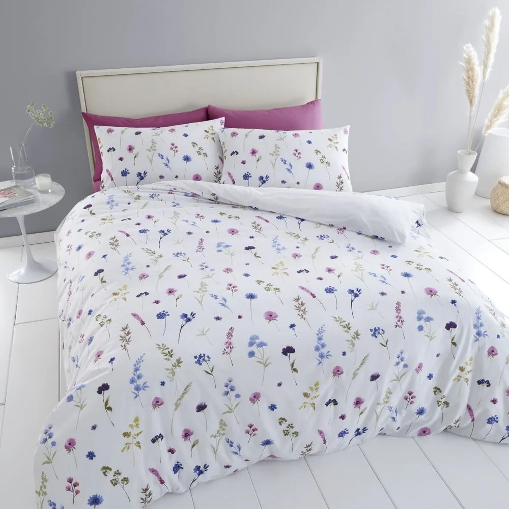 Set copripiumino e federa per letto matrimoniale e per letto esteso 230x220 cm Countryside Floral – Catherine Lansfield