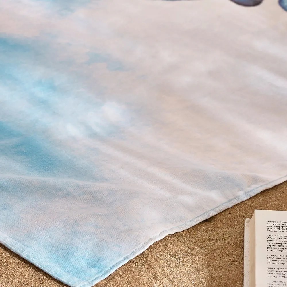 Telo mare blu in cotone 76x160 cm Octopus – Catherine Lansfield