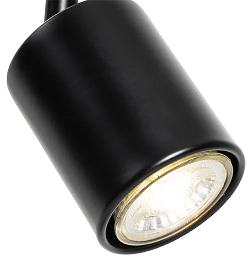 Lampada da tavolo moderna nera regolabile - Java