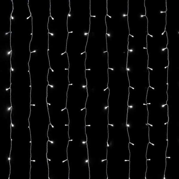 Aigostar - Catena luminosa LED natalizia per esterni 288xLED/3,6W/230V 1,5x1,8m IP44 bianco freddo