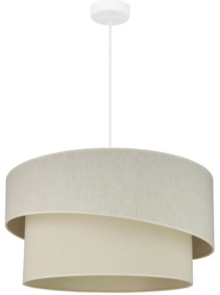Brilagi - Lampadario a sospensione con filo SHINE 1xE27/15W/230V diametro 50 cm color crema