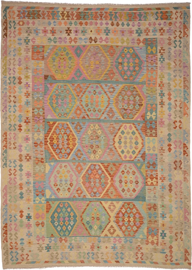 Kilim Tappeto orientale 250x350 (Afghanistan) Tessuto A Mano