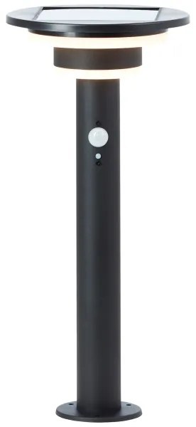 Brilliant - Lampada solare LED con sensore GARVINA LED/3W/3,7V 45 cm IP44 nero